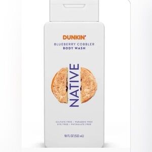 New Native x Dunkin Blueberry Cobbler Body Wash